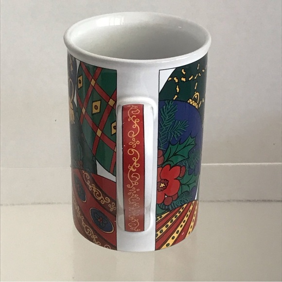 Holiday Elegance Limited Edition Fine Works Design Vintage Coffee Mug - Vintage - Picture 3 of 14